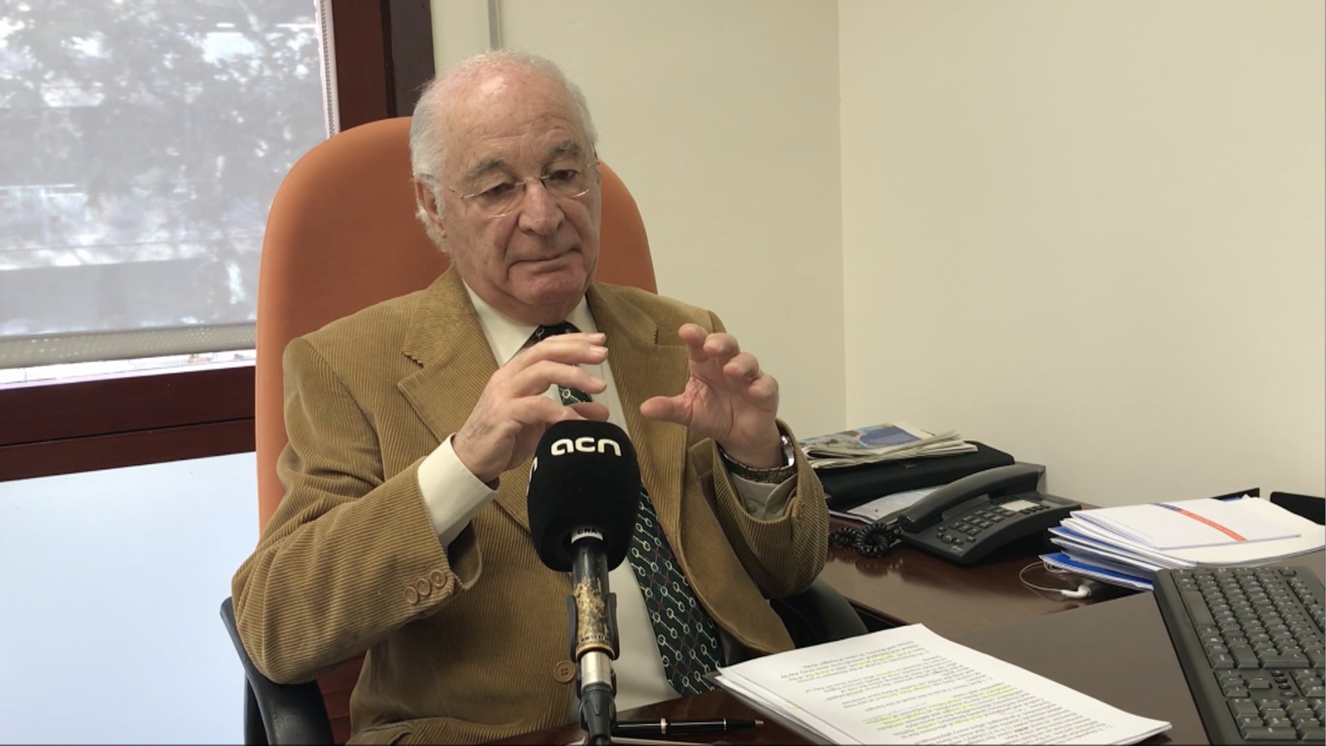 Doctor Terés in an interview with ACN on December 11 2018 (by ACN)